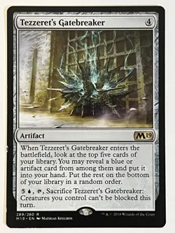 Tezzeret's Gatebreaker Core Set 2019 Non-Foil Regular MTG - Image 1