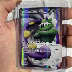 Tornadus Full Art - Holo 98/98 Ultra Rare Pokemon Emerging Powers LP+ Pokemon - Image 2