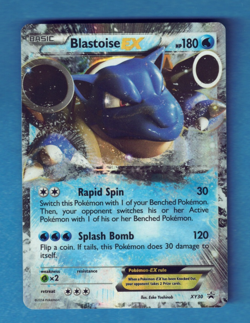 2014 Pokemon Blastoise EX Black Star Promo XY30 MP - Image 1