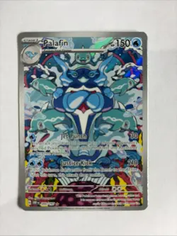 Palafin 200/197 SV03: Obsidian Flames Illustration Rare Pokemon TCG NM - Holo - Image 1