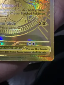 Mega Dragonite Ex 295/217 GOLD HYPER RARE POKEMON ASCENDED HEROES, NM - Image 4