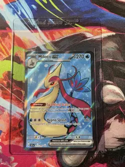 Pokemon Milotic ex Ultra Rare SV08: Surging Sparks 217/191 NM - Image 1