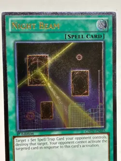 USA Seller Yugioh Night Beam GAOV-EN055 Ultimate Rare 1st Edition NM - Image 2