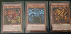 SLIFER OBELISK RA God Set Secret SBC2 1st LP YuGiOh Speed Duel Battle City SBC - Image 1