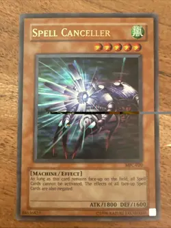 Spell Canceller MFC-020 Ultra Rare Unlimited - Magician's Force - NM - Edison - Image 1