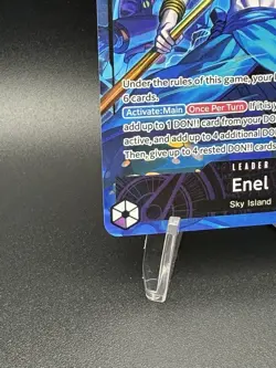 One Piece Adventure on Kami’s Island OP-15-EB04 - Enel Leader Alt Art OP15-058 - Image 5