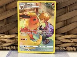Flareon Ultra Rare Full Art Holo TG01/TG30 Brilliant Stars Pokemon card TCG NM - Image 1