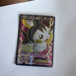 Pokemon Emolga EX Full Art Ultra Rare EX Holo XY 143/146 Card - Image 1