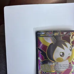Pokemon Emolga EX Full Art Ultra Rare EX Holo XY 143/146 Card - Image 2