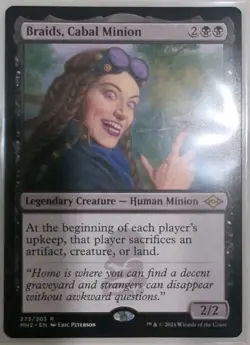 Braids, Cabal Minion Modern Horizons 2 - MTG RARE - Image 1