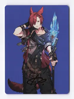 G'raha Tia Scion Reborn Art Card (Gold Stamped) 51 MTG Art Series: FINAL FANTASY - Image 1