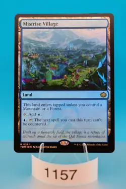 MTG Mistrise Village Tarkir: Dragonstorm Foil #261 - Image 1