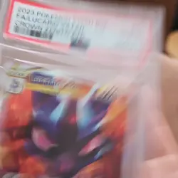 Pokemon Lucario VSTAR SWSH291 Sword & Shield Promo Holo PSA VSTAR 2023 TCG Card - Image 1