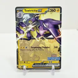 Pokemon Scarlet And Violet Promo Cards Toxtricity Ex 215 NM- - Image 1