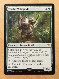 Magic the Gathering MTG Tender Wildguide Bloomburrow NM - Image 1