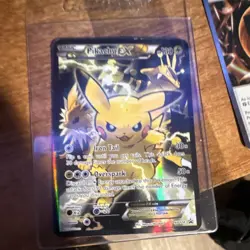 Pokemon Pikachu EX Full Art Promo Holo XY124 XY Card - Image 1