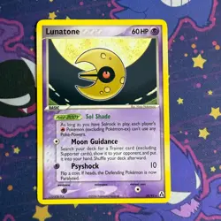 LUNATONE 20/92 - NON-HOLO RARE - Legend Maker - 2006 Pokemon CARD - LP - Image 1