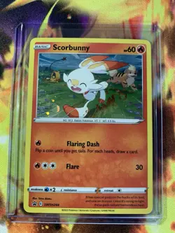 Scorbunny - (Cosmos Holo) SWSH244 SWSH: Sword & Shield Promo Cards Holo - Image 1