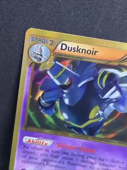 Dusknoir 104/101 Plasma Blast Shiny Pokemon TCG Secret Rare Holo Card - Image 2