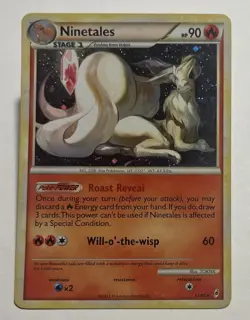 Ninetales 17/95 Call of Legends Holo Rare MP Pokemon Card - Image 1