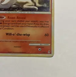 Ninetales 17/95 Call of Legends Holo Rare MP Pokemon Card - Image 3