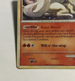 Ninetales 17/95 Call of Legends Holo Rare MP Pokemon Card - Image 4