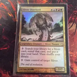 Sliver Overlord Foil damaged - Image 1
