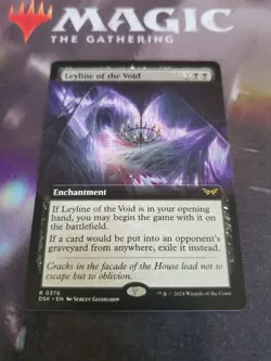 Mtg. Leyline of the Void. Extended Art. Duskmourn. Pack Fresh - Image 1
