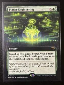 MTG Planar Engineering Borderless Secrets Of Strixhaven Regular #340 - Image 1