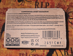 MTG Magic Spirit Squadron Commander Crimson Vow Deck Factory Sealed - Image 2