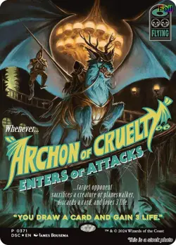 Archon of Cruelty (Showcase) [DSC - 371] - NM [Foil] TCG MTG - Image 1