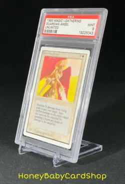 MTG Unlimited Edition 1993 Guardian Angel PSA 9 Mint Old School 93/94 - Image 3