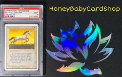 MTG Unlimited Edition 1993 Pearled Unicorn PSA 9 Mint Old School 93/94 - Image 4
