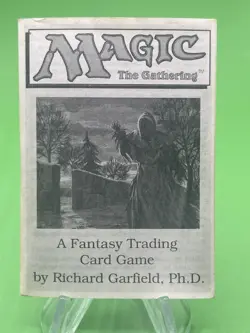 1993 MTG Beta Unlimited Rulebook – Magic the Gathering Starter Deck Booklet - Image 1