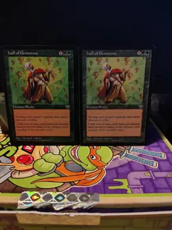 Hall of Gemstone Mirage Rare NM Vintage MTG - Image 3