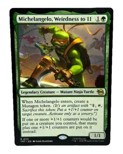 Michelangelo, Weirdness to 11 - Teenage Mutant Ninja Turtles (TMT) #121 - Image 1