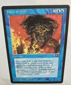 MAGIC THE GATHERING FORCE OF WILL ALLIANCES 1996 ~ LP - Image 2