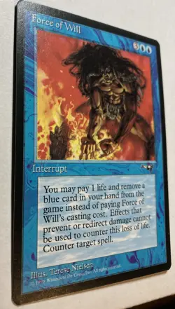 MAGIC THE GATHERING FORCE OF WILL ALLIANCES 1996 ~ LP - Image 3