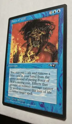 MAGIC THE GATHERING FORCE OF WILL ALLIANCES 1996 ~ LP - Image 4