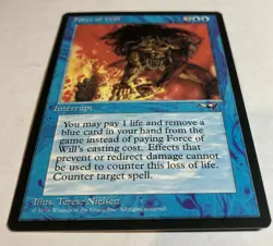 MAGIC THE GATHERING FORCE OF WILL ALLIANCES 1996 ~ LP - Image 5
