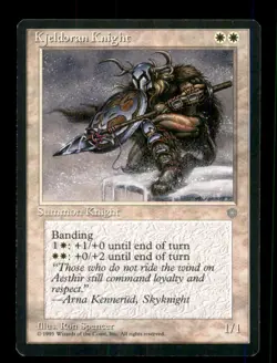 Kjeldoran Knight LP Light Play Ice Age MTG [12270] - Image 1