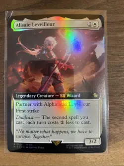 Alisaie Leveilleur Extended Art Final Fantasy Commander MTG NM Foil Magic - Image 1