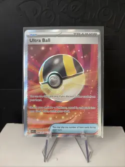 Ultra Ball Trainer 264/217 – Ultra Rare – Ascended Heroes – Pokemon TCG + BONUS - Image 1