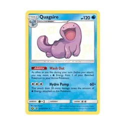 Pokemon Hidden Fates Quagsire (SHR) #SV10/SV94 (Holo) EX - Image 1
