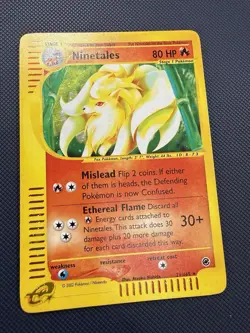 Ninetales MP 21/165 - Holo Rare Expedition Base Set - Pokemon - Image 3