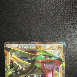 Pokemon TCG Rayquaza EX 85/124 Dragons Exalted Ultra Rare Holo Basic 170HP - Image 5