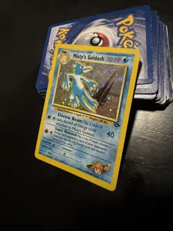 Pokemon Misty's Golduck 12/132 Gym Challenge Holo Rare Unlimited English - Image 3