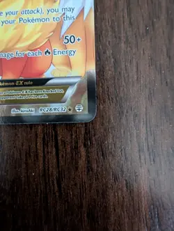 Flareon EX (Full Art) RC28/RC32 Generations: Radiant Collection NM Pokemon - Image 2