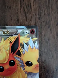 Flareon EX (Full Art) RC28/RC32 Generations: Radiant Collection NM Pokemon - Image 3