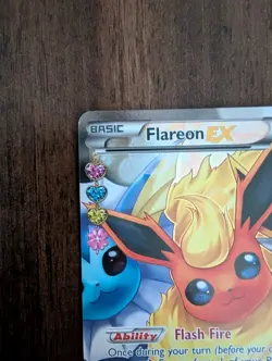 Flareon EX (Full Art) RC28/RC32 Generations: Radiant Collection NM Pokemon - Image 4